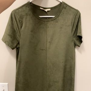 plush material dress, so soft